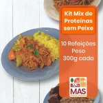 Kit Mix De Proteínas Sem Peixe - 10 Refeições